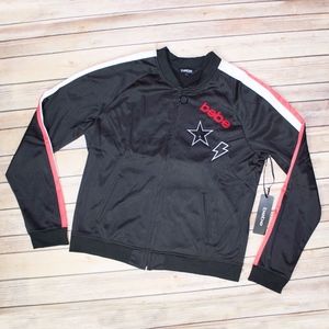 Bebe bomber sports jacket